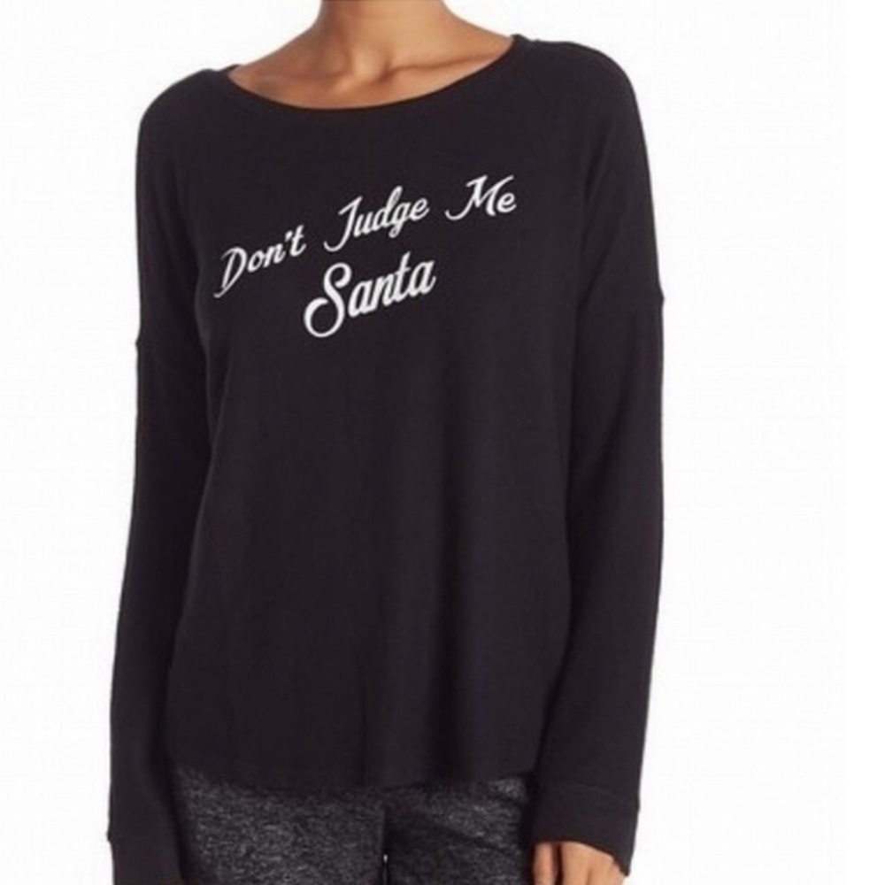free press Don’t Judge Me Santa Sweater